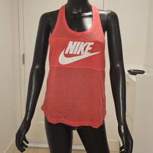 Nike Pink Graphic Tank Top